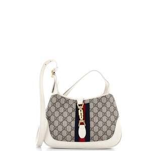 Gucci Jackie Hobo Gg Coated Canvas #237923G17B
